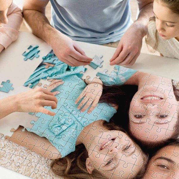 Custom Wooden Photo Puzzle