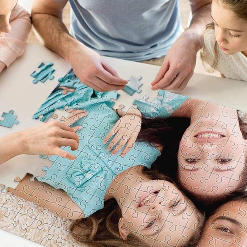 Custom Wooden Photo Puzzle