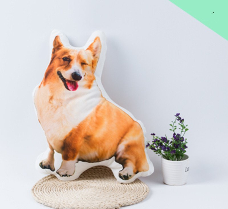 3D Pet Photo Shaped Pillow