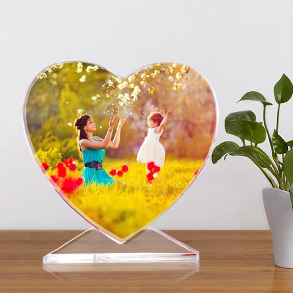 Crystal Photo Heart Frame
