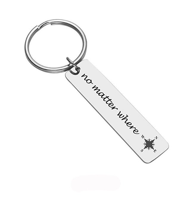 Stainless Steel Name Keychain