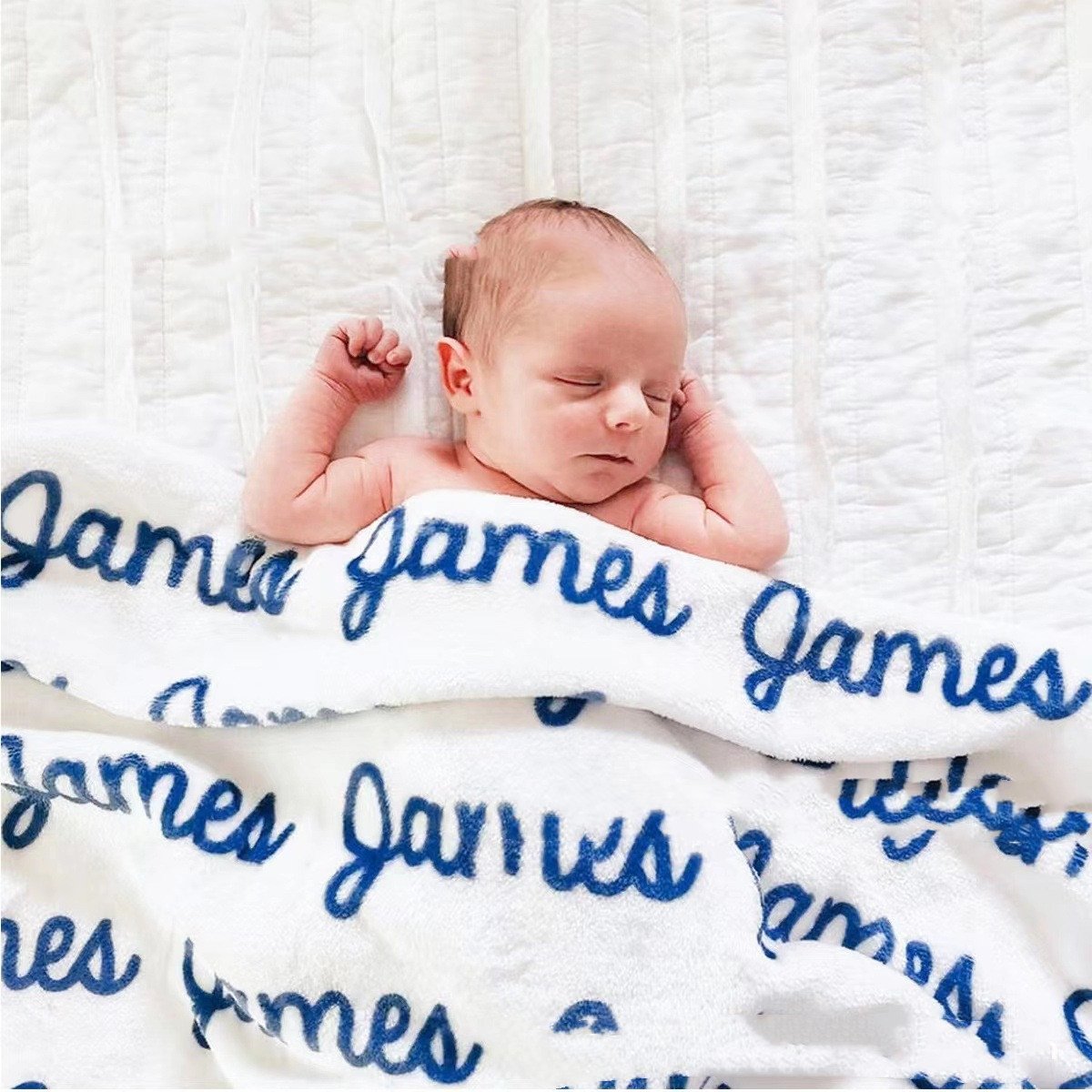 Personalized Baby Name Blanket
