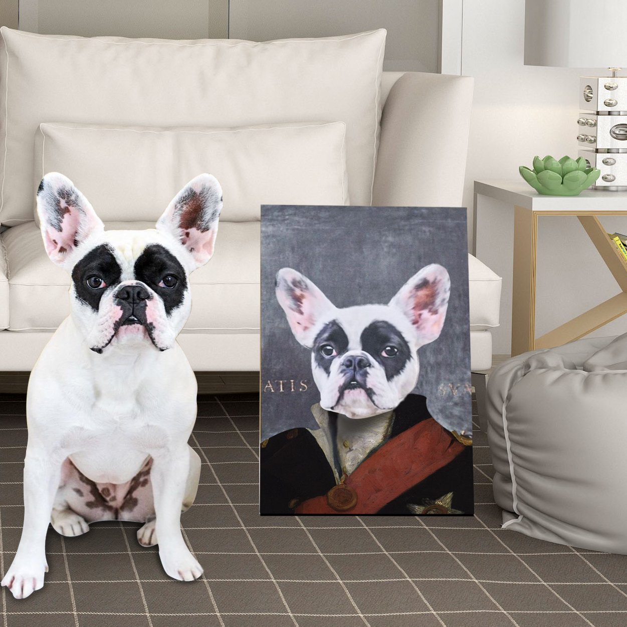 Royal Pet Portrait Canvas