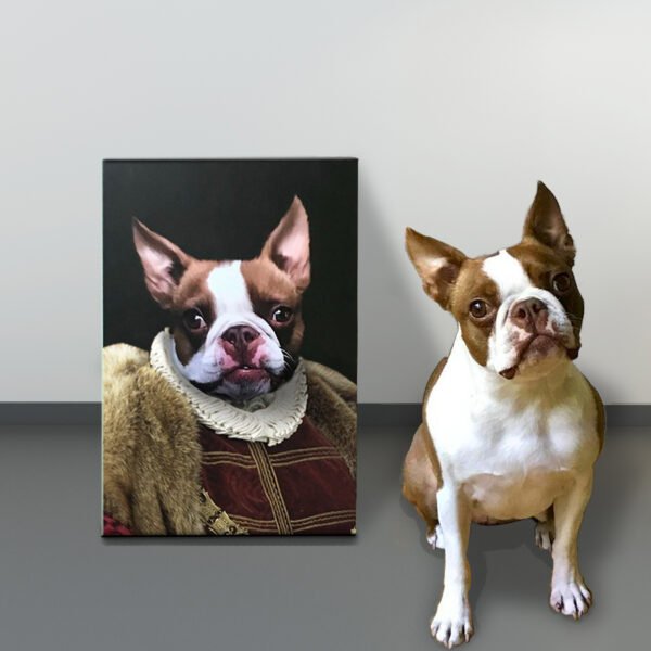 Royal Pet Portrait Canvas