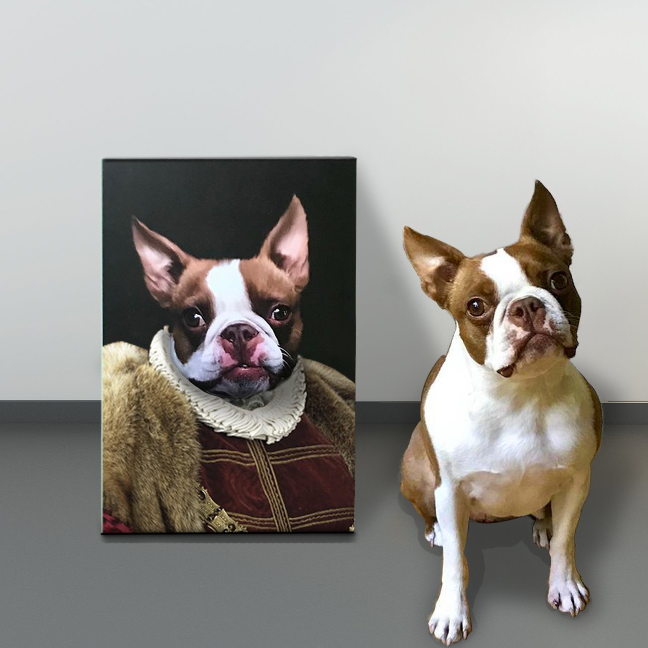 Royal Pet Portrait Canvas