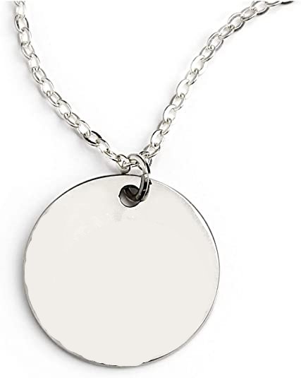 Pet Photo Disc Necklace