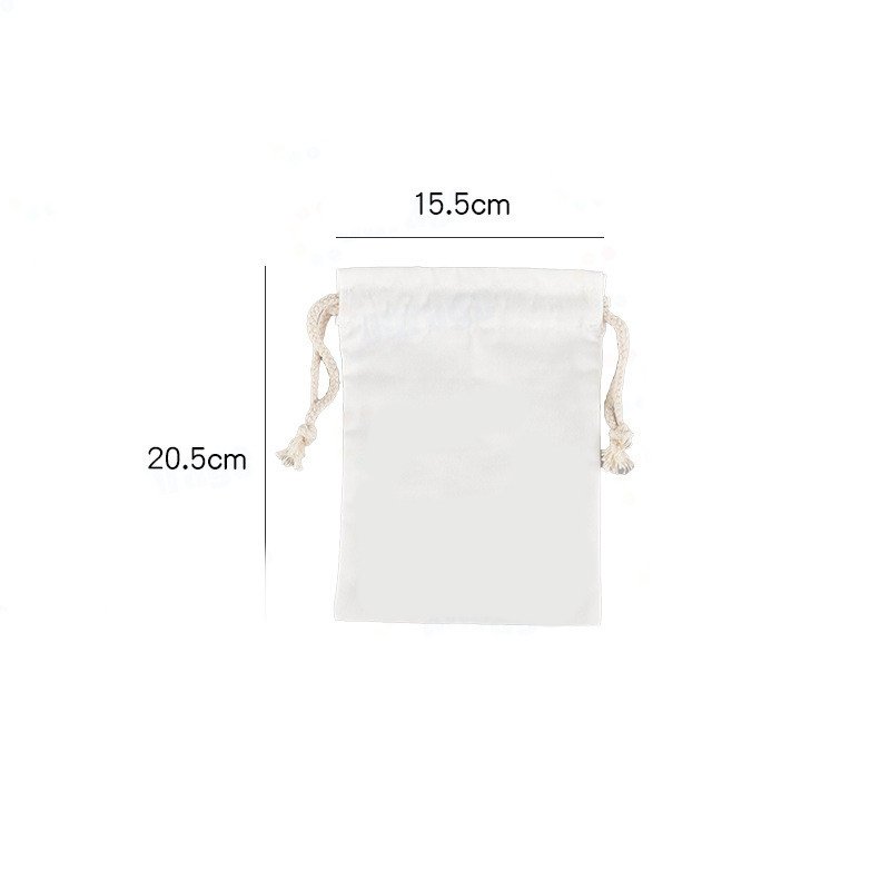 Custom Print Drawstring Canvas Bag