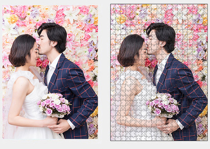 Custom Wooden Photo Puzzle