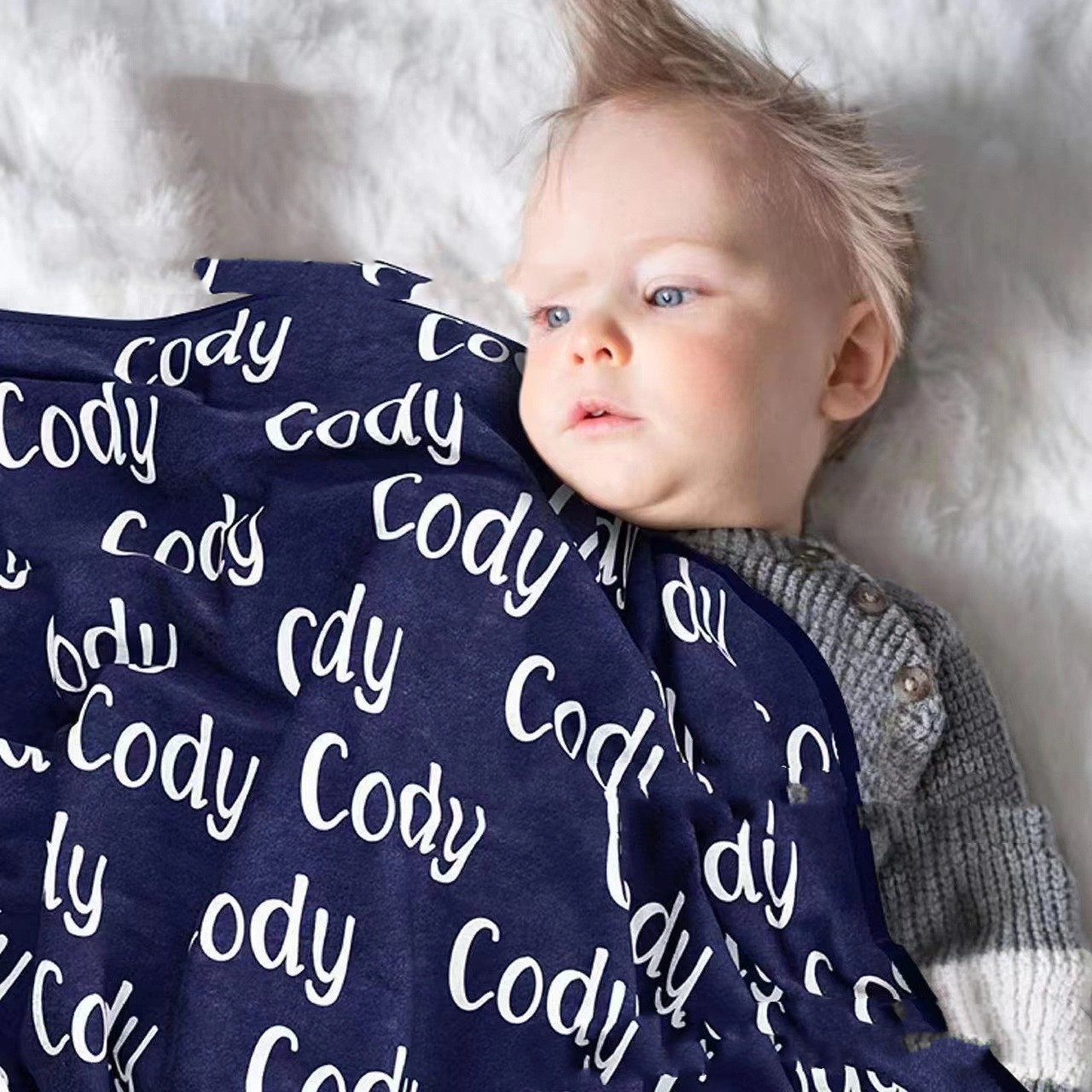 Personalized Baby Name Blanket