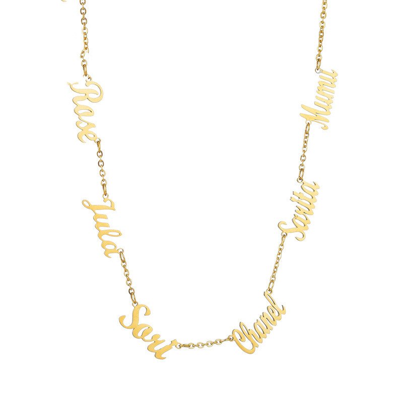 Multi-Name Family Necklace